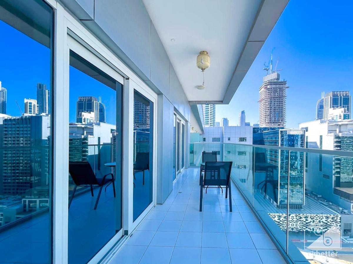 Luxury Stay At Damac Majestine With Balcony & Views دبي المظهر الخارجي الصورة
