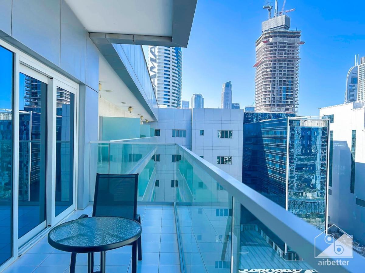 Luxury Stay At Damac Majestine With Balcony & Views دبي المظهر الخارجي الصورة