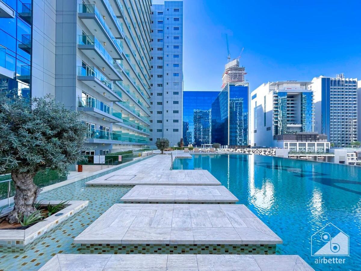 Luxury Stay At Damac Majestine With Balcony & Views دبي المظهر الخارجي الصورة