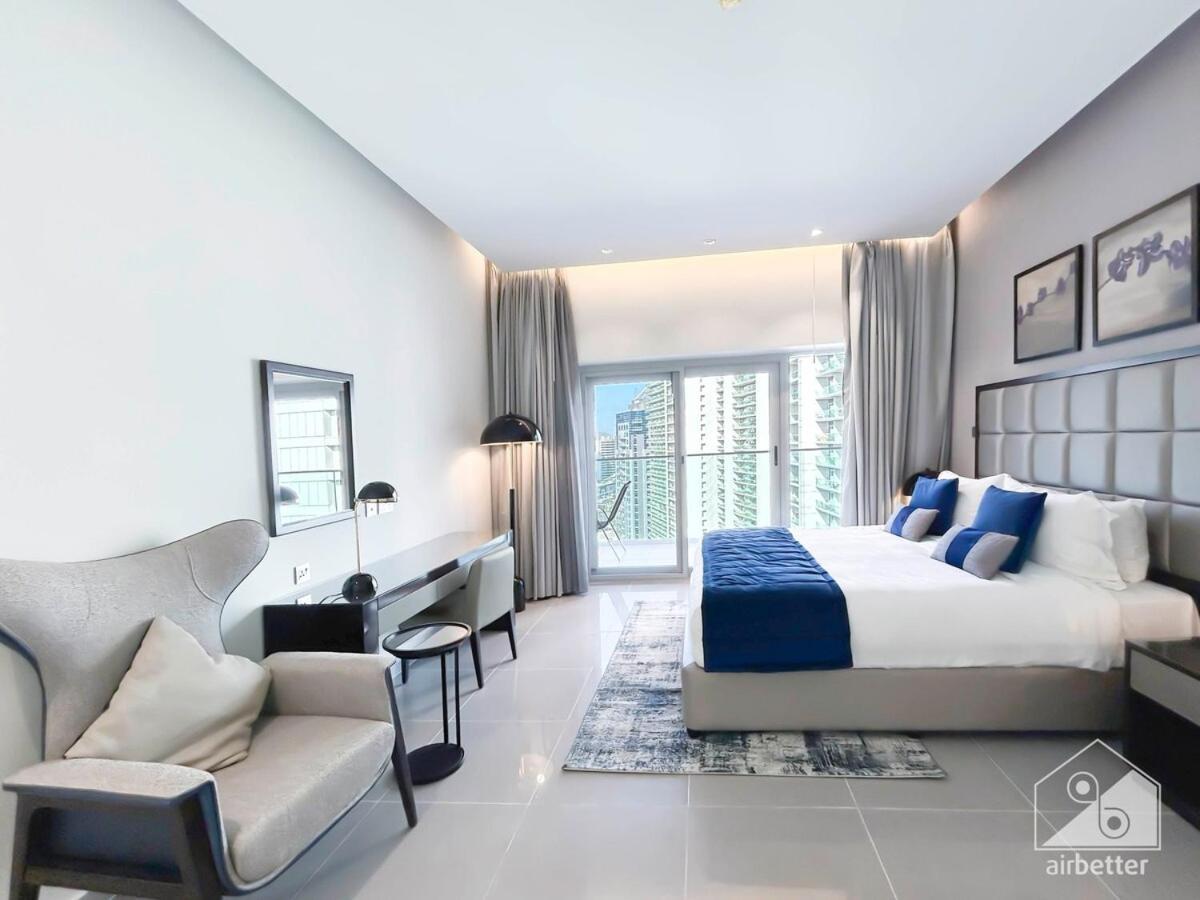 Luxury Stay At Damac Majestine With Balcony & Views دبي المظهر الخارجي الصورة