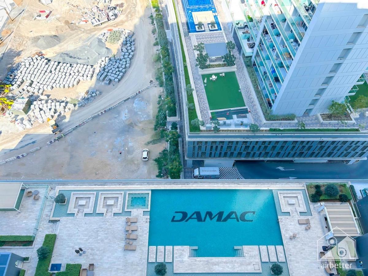 Luxury Stay At Damac Majestine With Balcony & Views دبي المظهر الخارجي الصورة